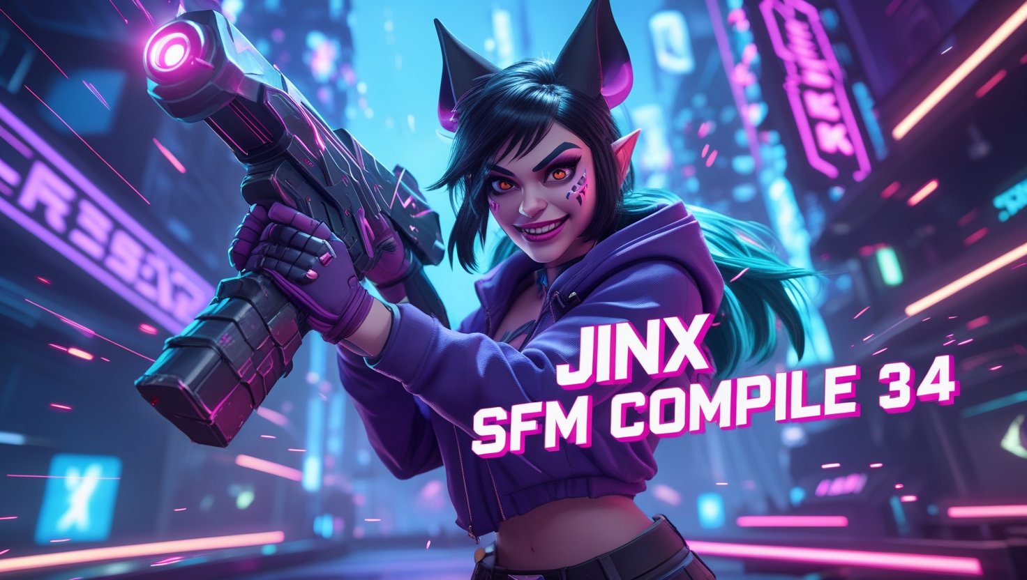 Jinx SFM Compile 34: A Must-Watch Animation Collection!